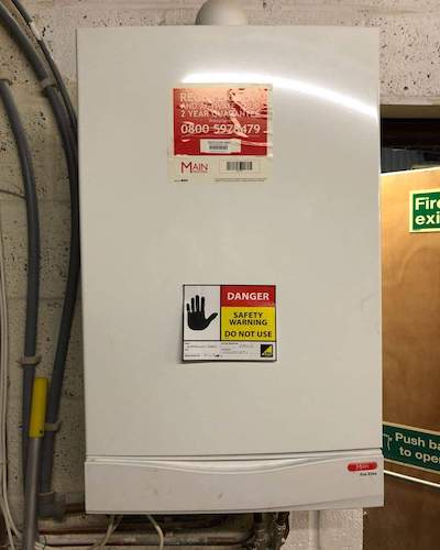Boiler image , E16 3RZ , Custom House , London