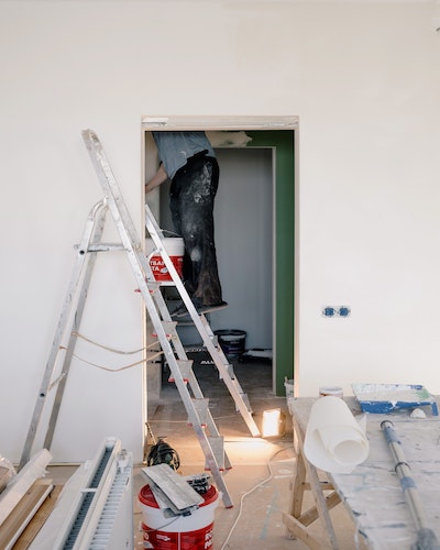 Painting image , E16 3RZ , Custom House , London